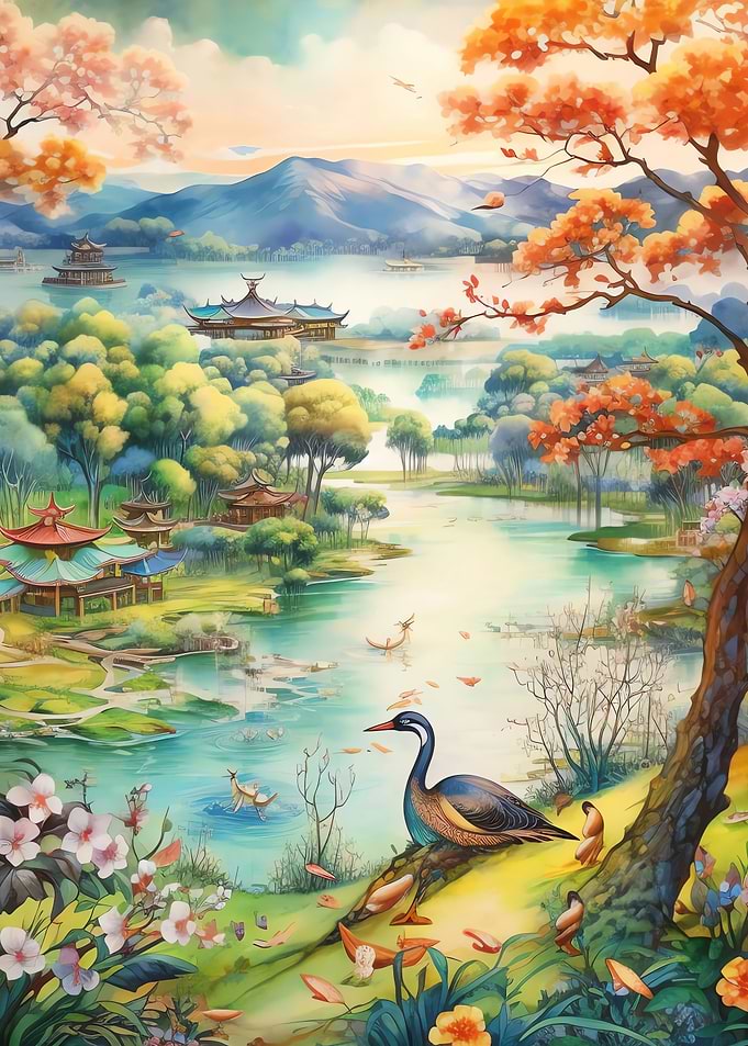 Nature Flower Landscpae