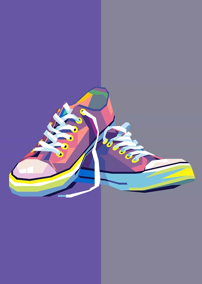 Shoes Pop Art