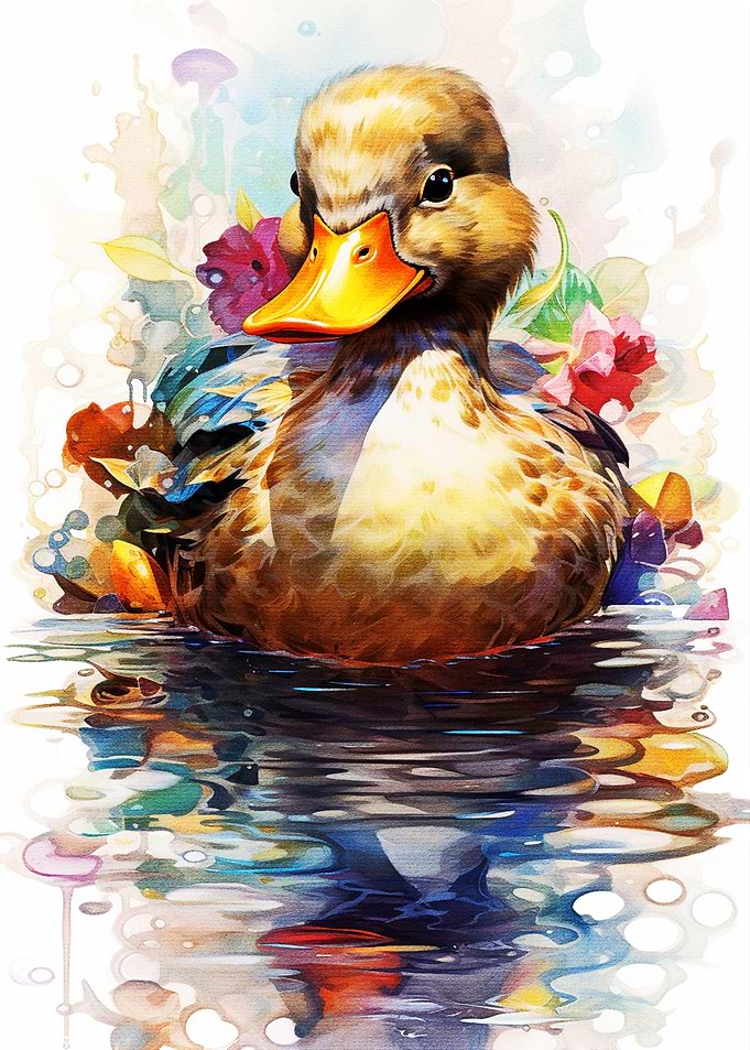 Cute Duck