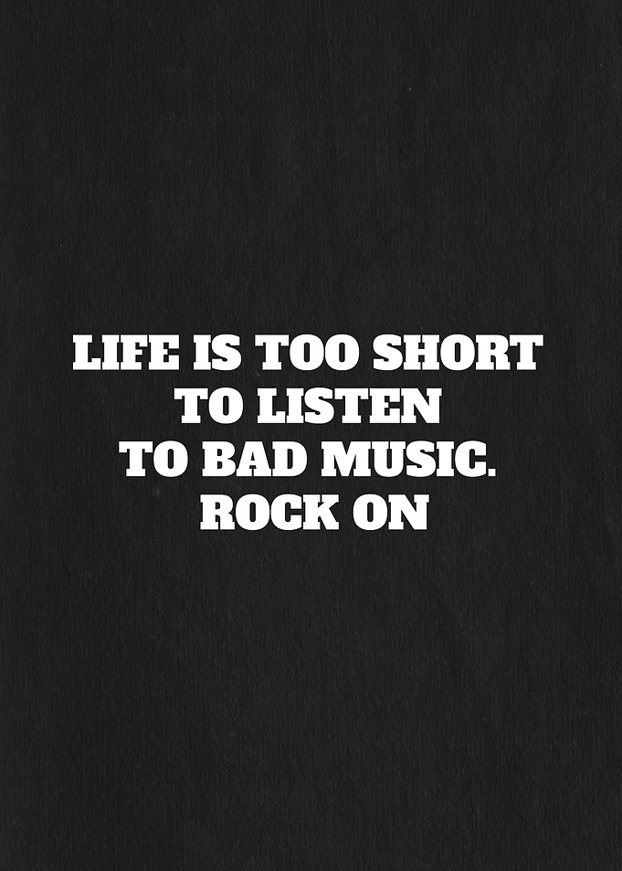 Bad Music