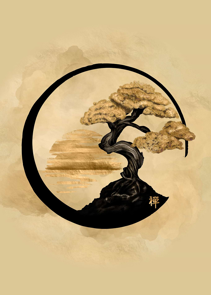 Enso Zen Circle Bonsai