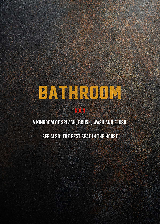 bathroom motivational