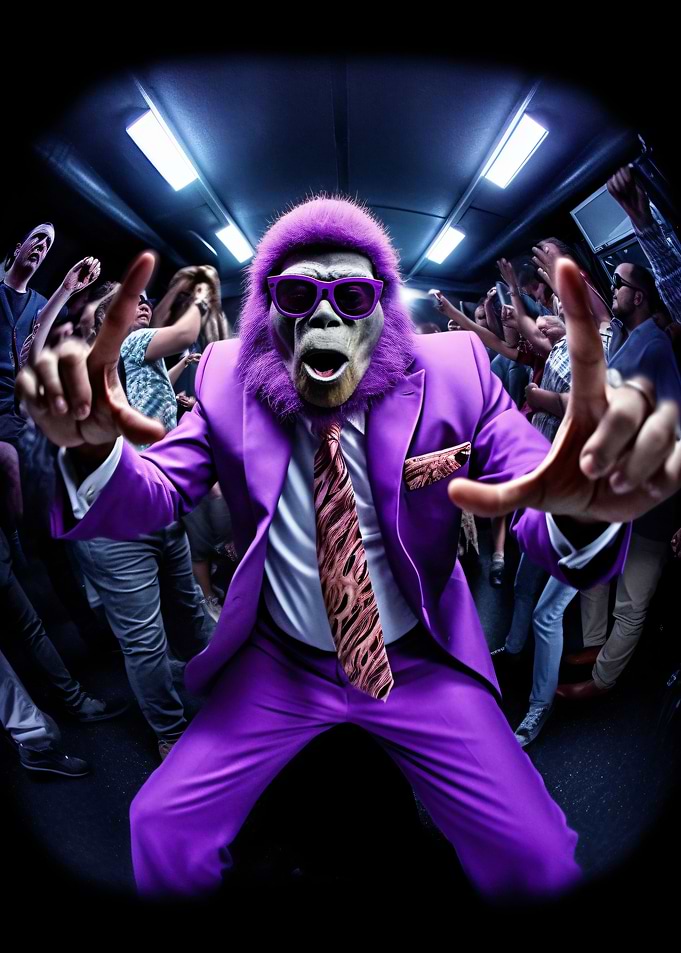 Purple Gorilla