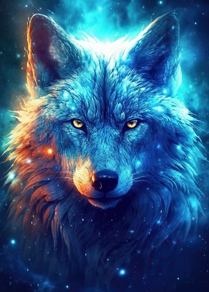 Mighty Wolf Gaze