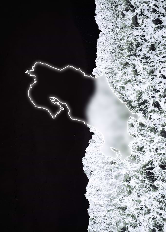 Costa Rica Country Map