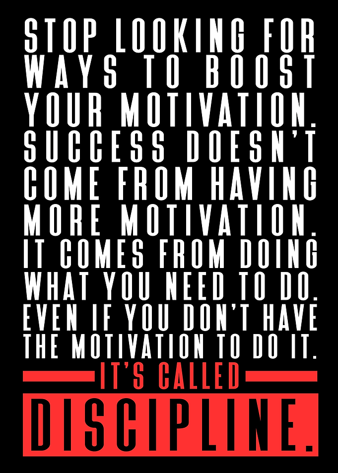 Motivation Vs Discipline