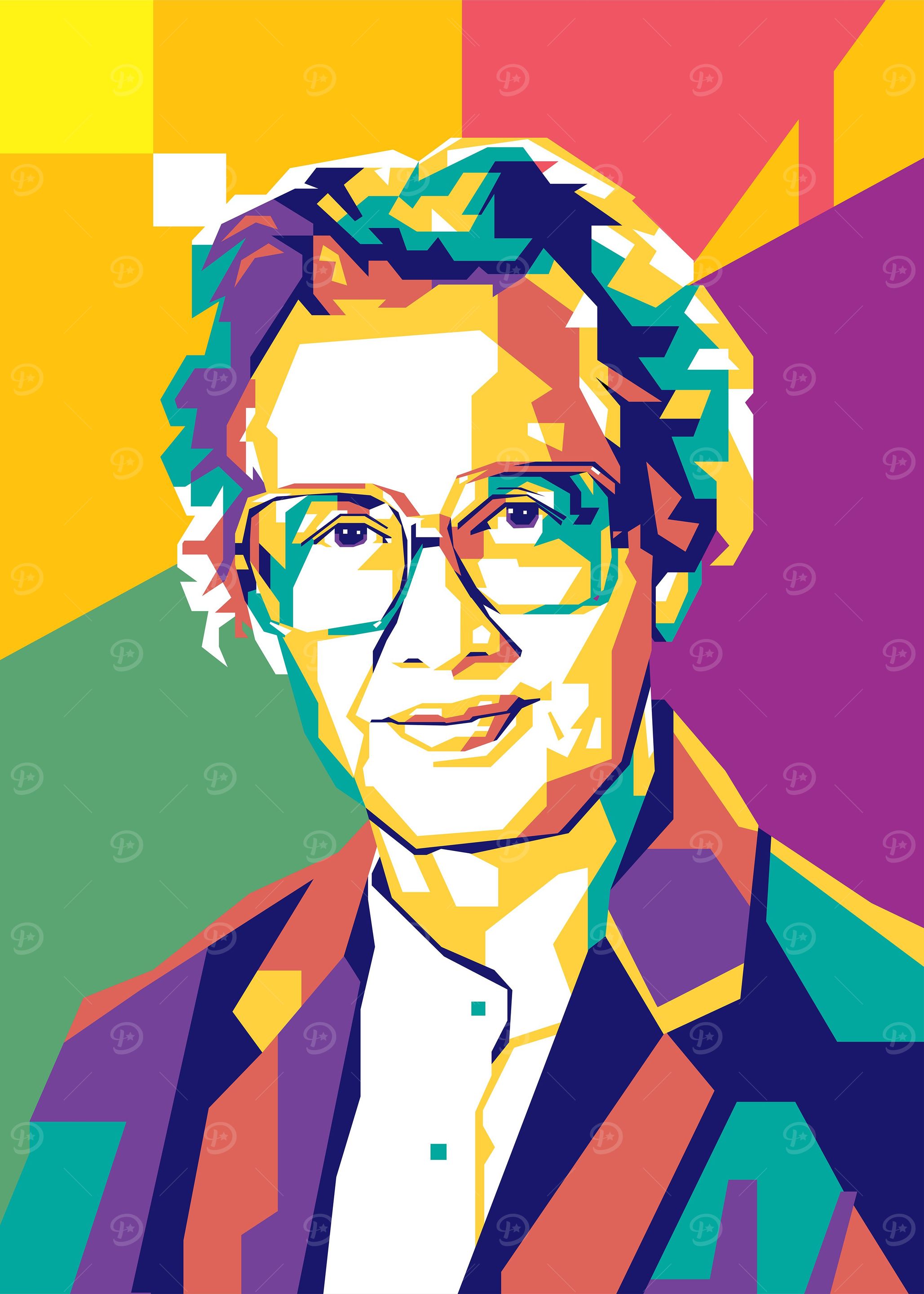 Katherine Johnson Pop Art