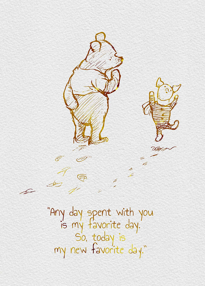 Bear Quotes Nursery Art