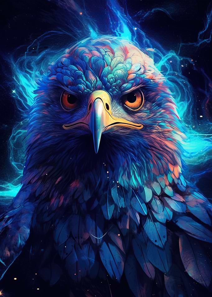 Mighty Lion Gaze