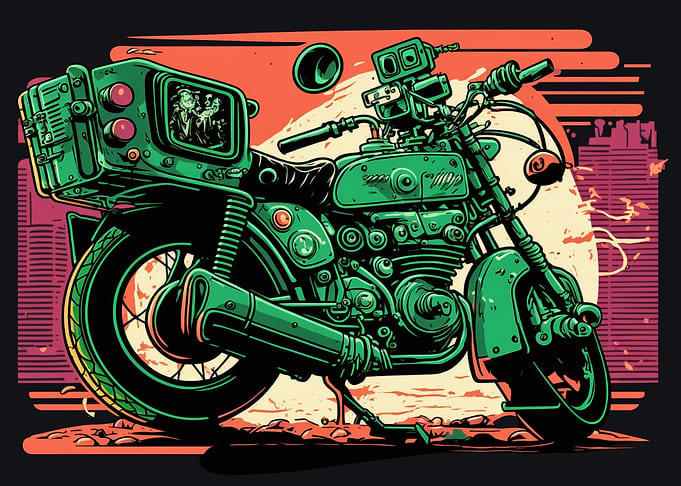 Sunset Bike