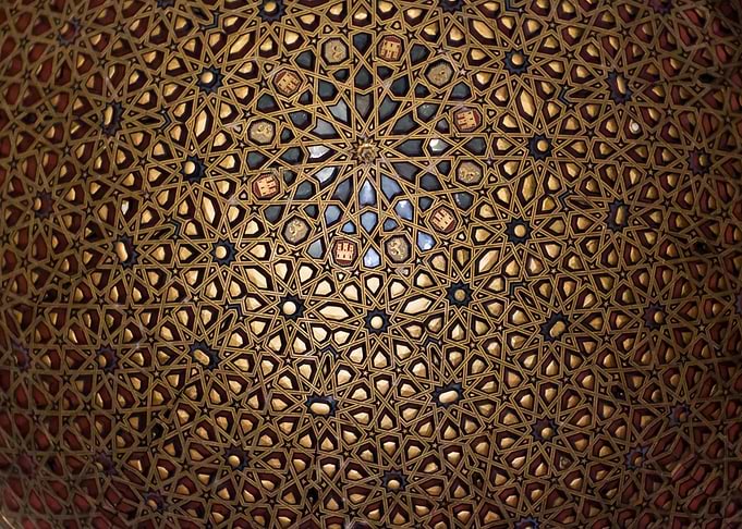 Gold Ceiling Alcazar 1