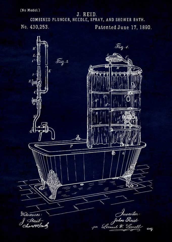 Bath Shower 1890