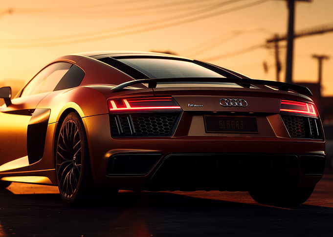 Audi r8 car