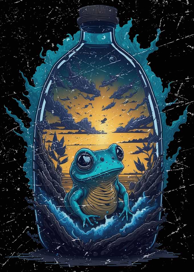 Bottle Frog