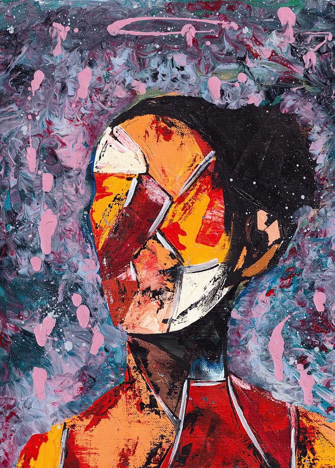 Abstract Portrait Geometry