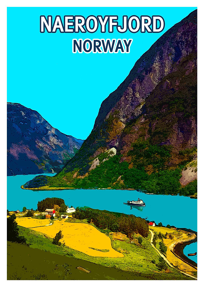 Naeroyfjord norway travel
