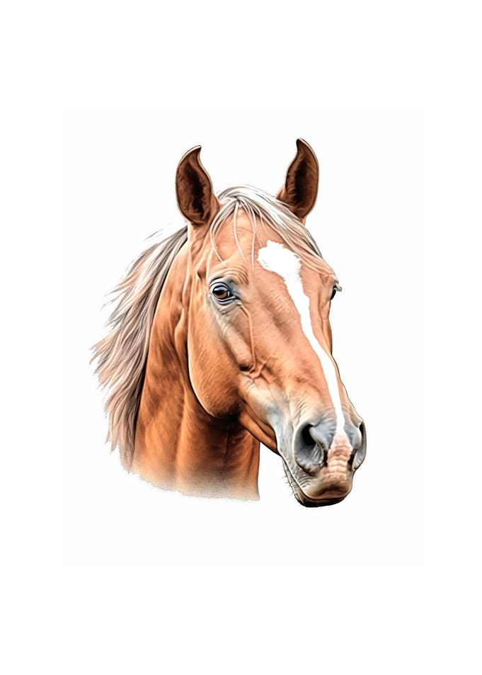 Horse Head Face Equestrian