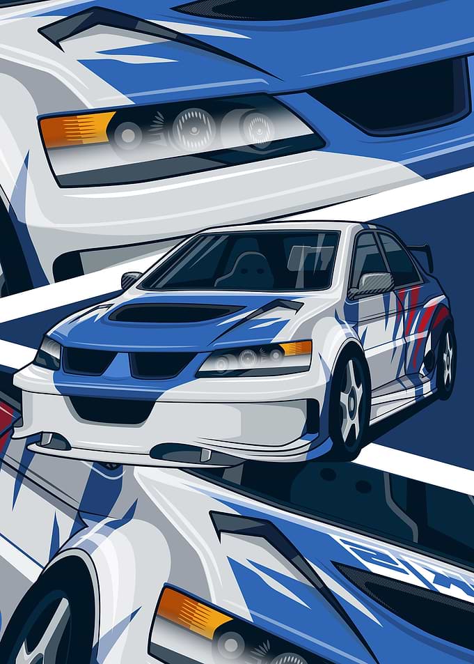 Mitsubishi Lancer EVO NFS
