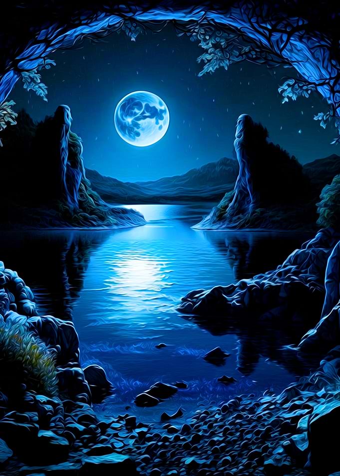 Fantasy Moon Night