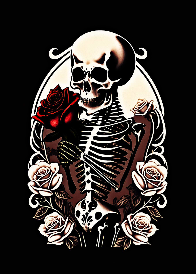 flower skeleton