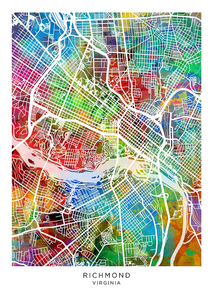 Richmond Virginia Map
