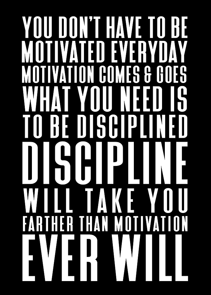 Discipline vs Motivation