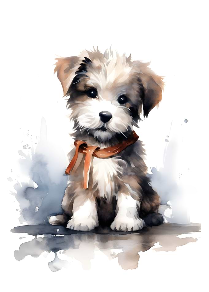 Dog Watercolor