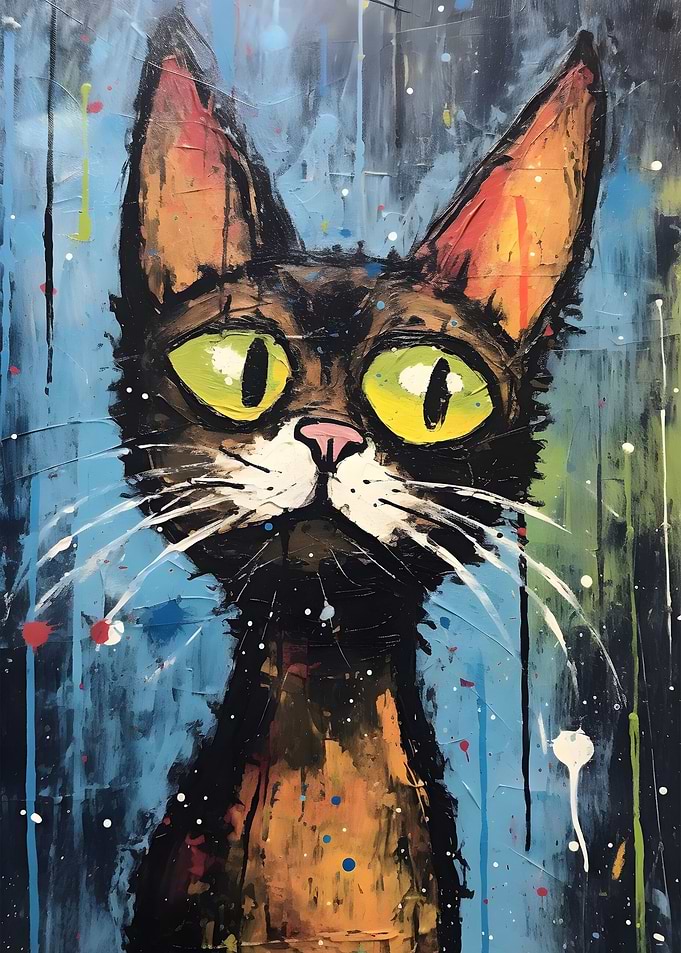 Expressionism Cat