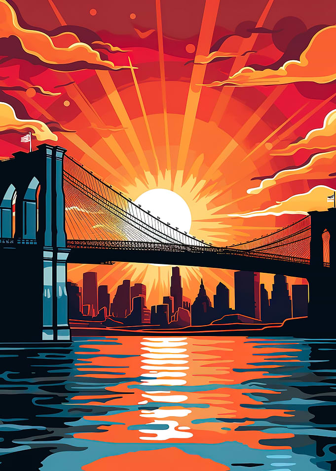 Brooklyn Bridge Vintage