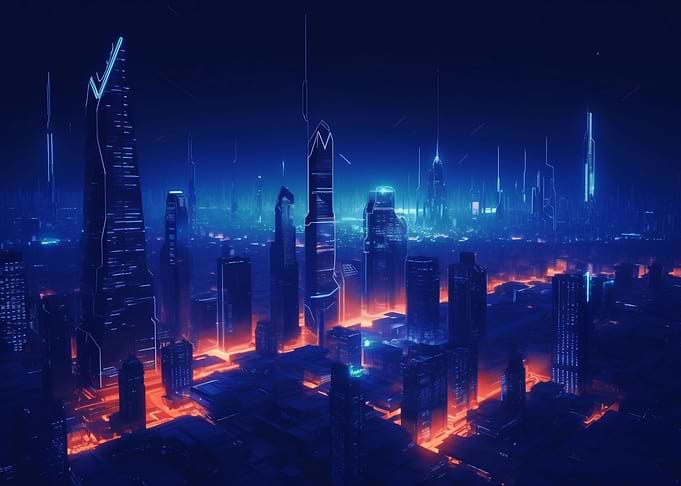 Cyberpunk Neon City
