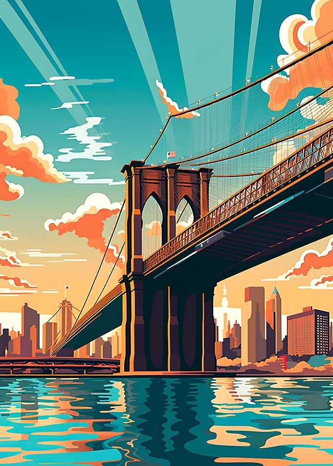 Brooklyn Bridge Vintage