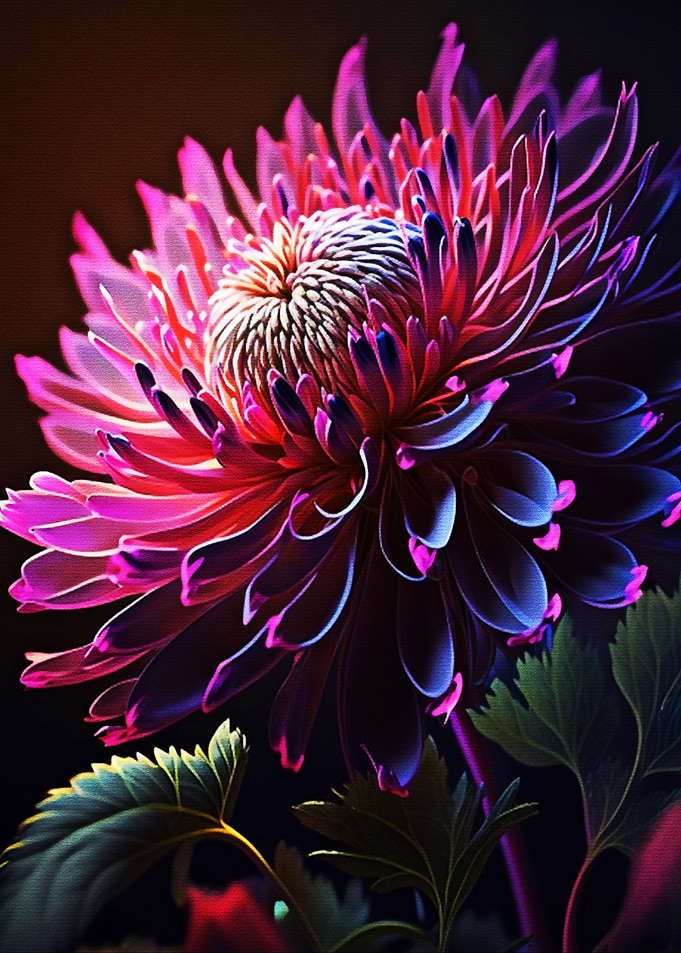 Pink Flowers in nature