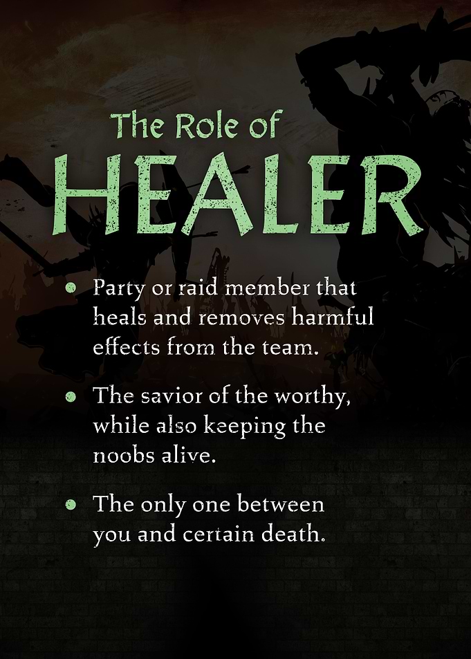 The Role Of Healer Gamer