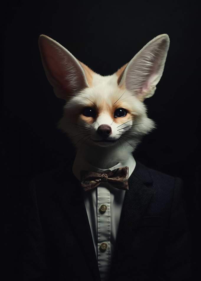 Business Fennec Fox