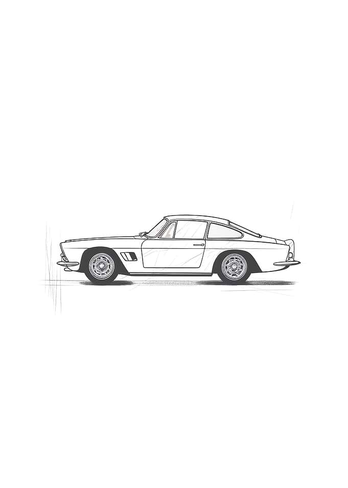 Minimalist Car Vintage