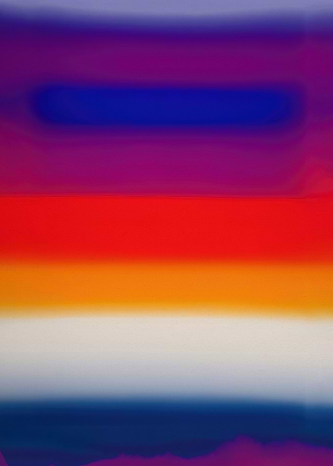Purple Abstract Sunset