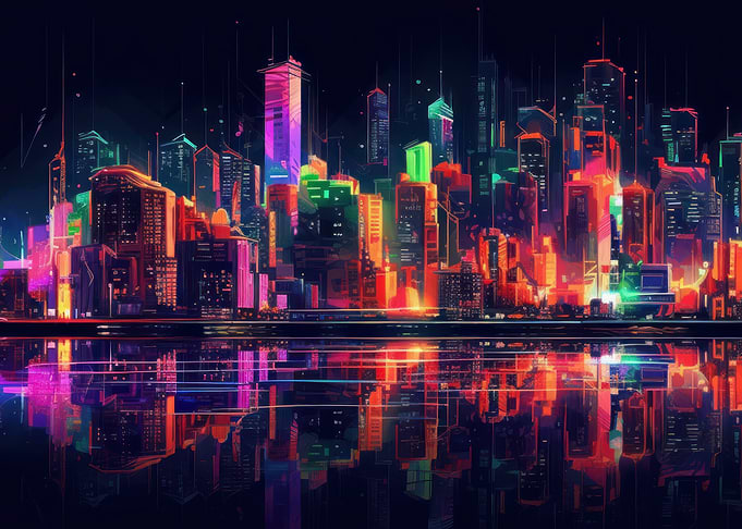Cyberpunk Neon City