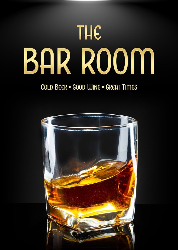 The Bar Room Sign
