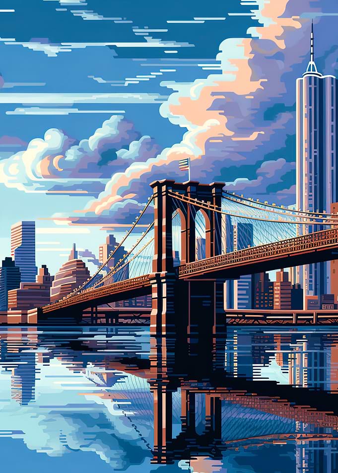 Brooklyn Bridge Vintage