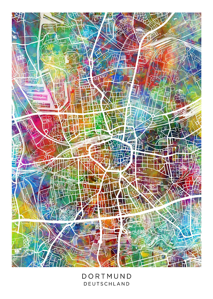 Dortmund Germany Map