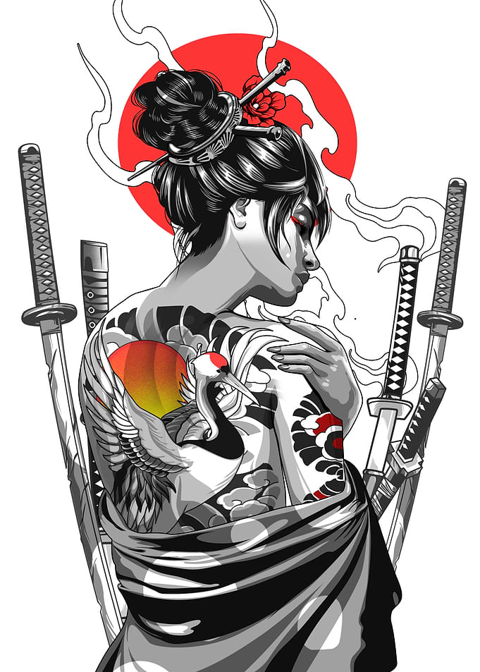 Irezumi Woman