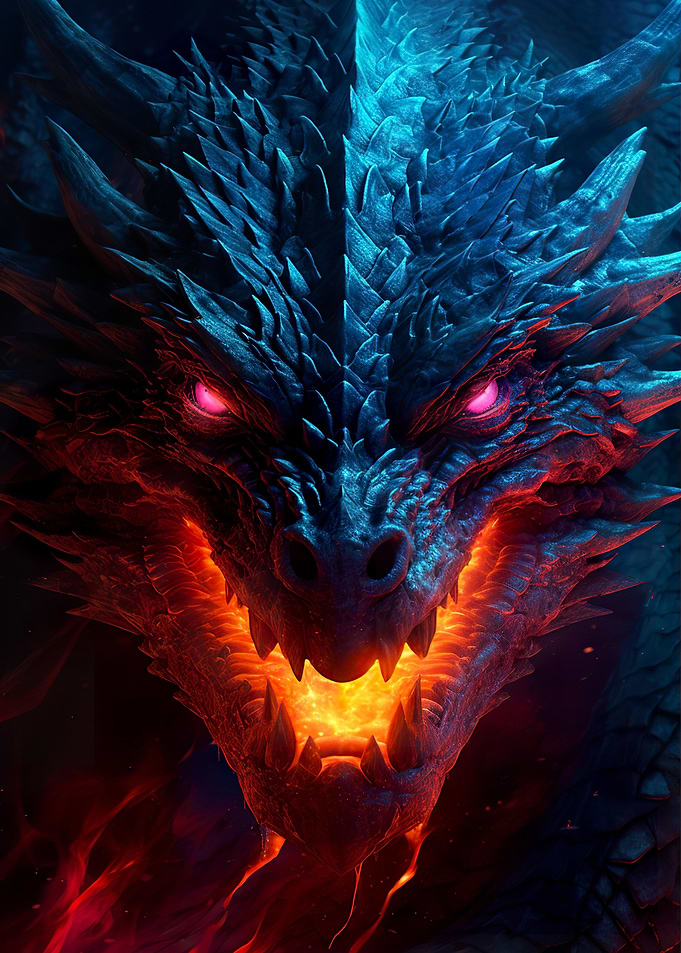 Dark Fantasy Dragon