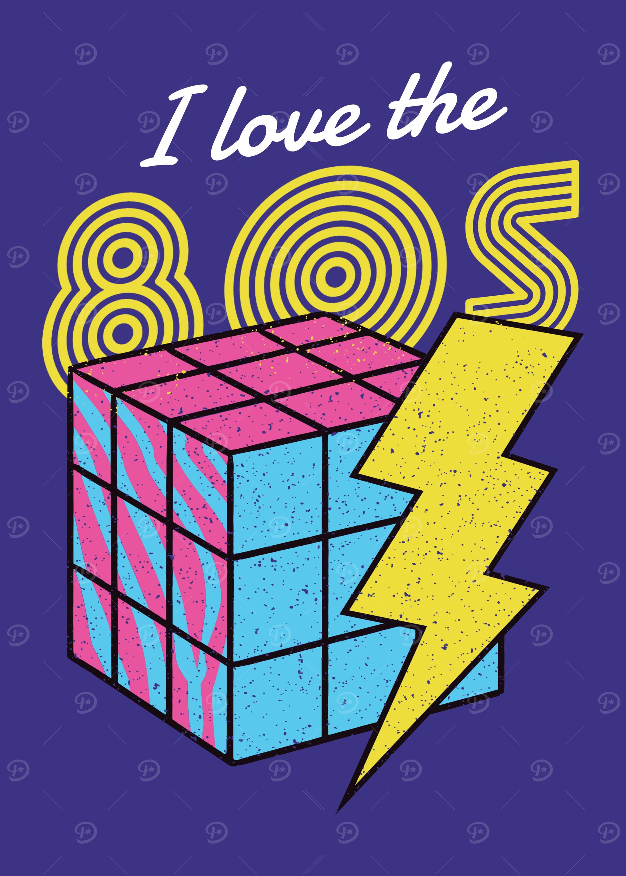 Retro Rubik Cube