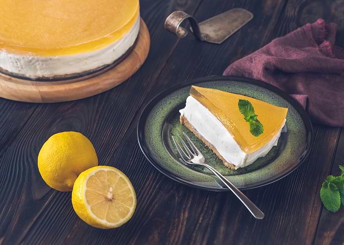 Gin and Tonic Cheesecake
