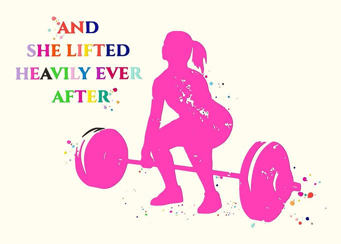 Woman Weight Lifter