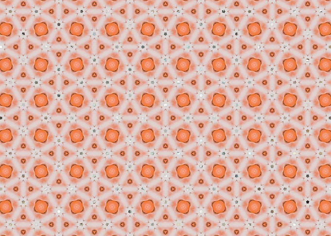 Knitted coral pattern
