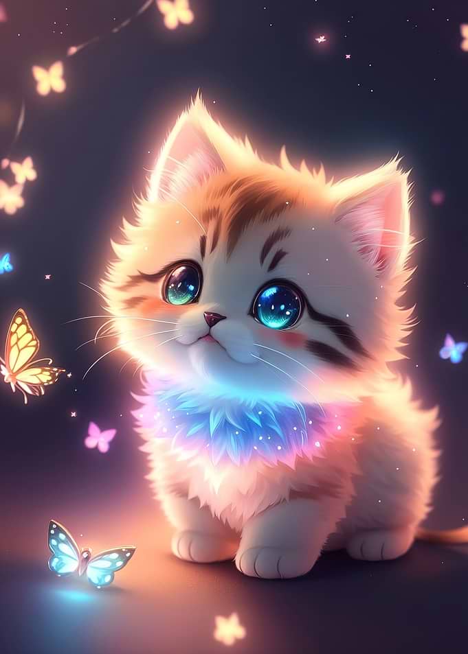 Adorable Tiny Kitten