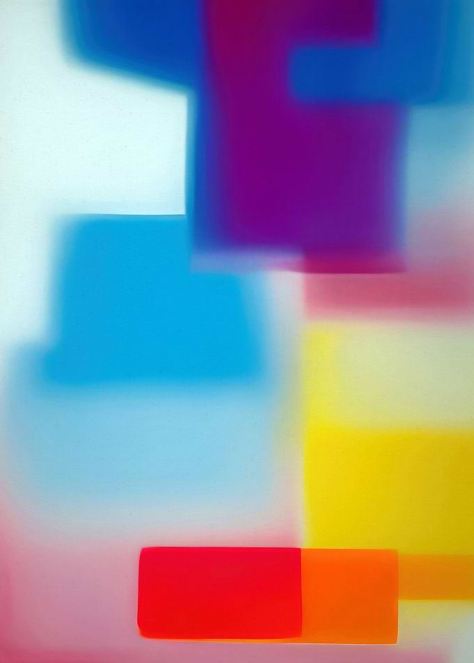 Retro Pastel Abstract