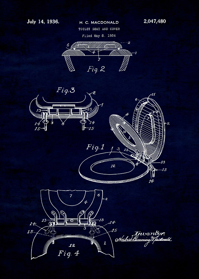 Toilet Seat 1936