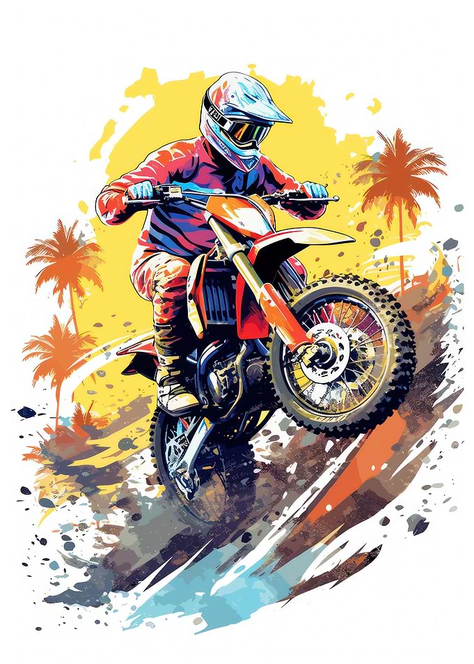 Dirt bike rider